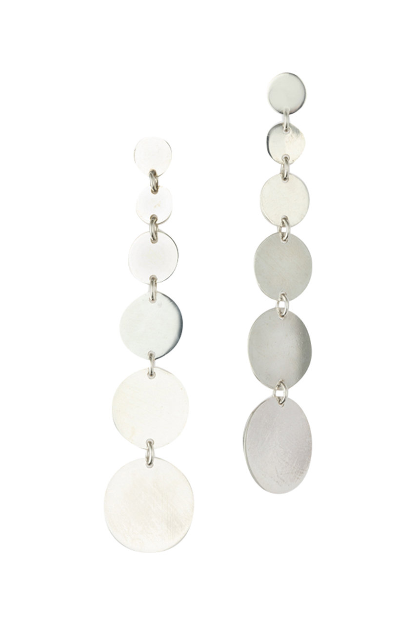 PREEK YU-KIN CIRCLE PLATE LINE ピアス (シルバー, F) プリーク ELLE SHOP PREEK YU-KIN CIRCLE PLATE LINE ピアス (シルバー, F) プリーク ELLE SHOP