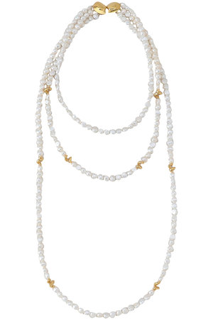 プリーク/PREEKの【受注生産】BAROQUE PEARL TRIPLE LONG ネックレス(150200/150201)