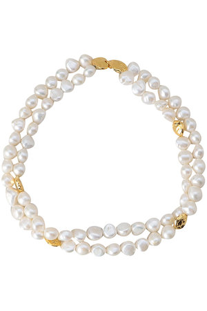 プリーク/PREEKの【受注生産】BAROQUE PEARL DOUBLE ネックレス(150200/150201)