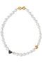 【受注生産】BAROQUE PEARL HEART STONE ネックレス プリーク/PREEK ブラック