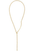 YU-KIN HOOK CHAIN LARIAT ネックレス