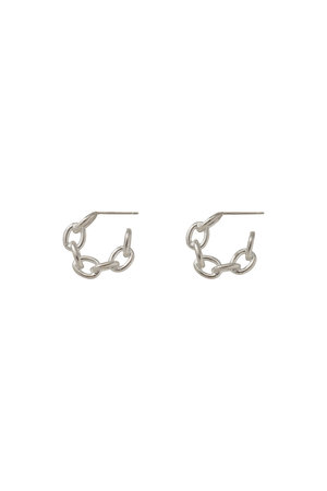 プリーク/PREEKのYU-KIN CHAIN HOOP ピアス(150100/150101)