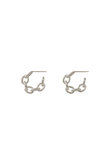 YU-KIN CHAIN HOOP ピアス