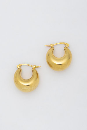 プリーク/PREEKのMOON HOOP ピアス(150100/150101)