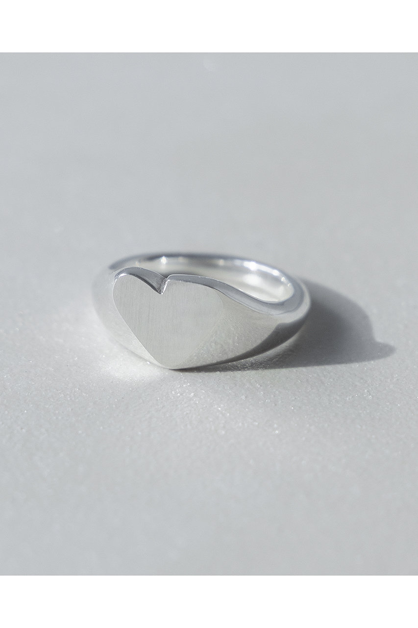 PREEK ハート型シルバーリング PREEK ハート型リング 箱付き PREEK ハート型シルバーリング 美品