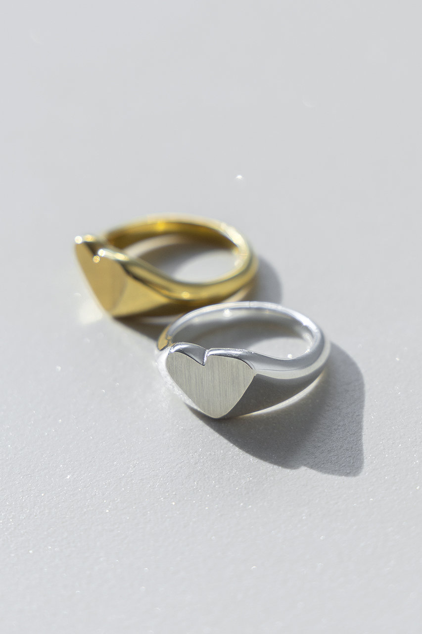 新品　PREEK ハート型シルバーリング PREEK(プリーク)｜YU-KIN HEART リング/シルバー の通販｜ELLESHOP