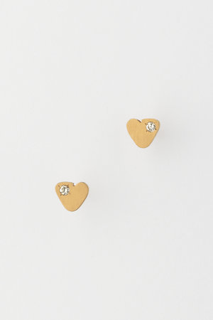 プリーク/PREEKのYU-KIN DIAMOND TINY HEART ピアス(150100/150101)