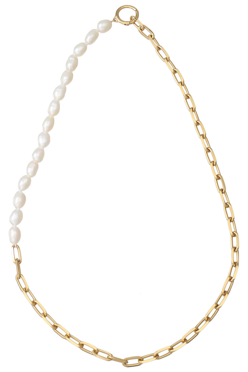 KNOWHOW(ノウハウ)｜【UNISEX】Pearl Chain L フープネックレス