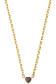 Heart Charm ネックレス（ゴールド）