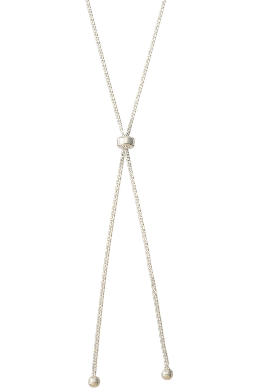 KNOWHOW タイネックレス シルバー KNOWHOW(ノウハウ)｜Tie ネックレス/シルバー の通販｜ELLESHOP