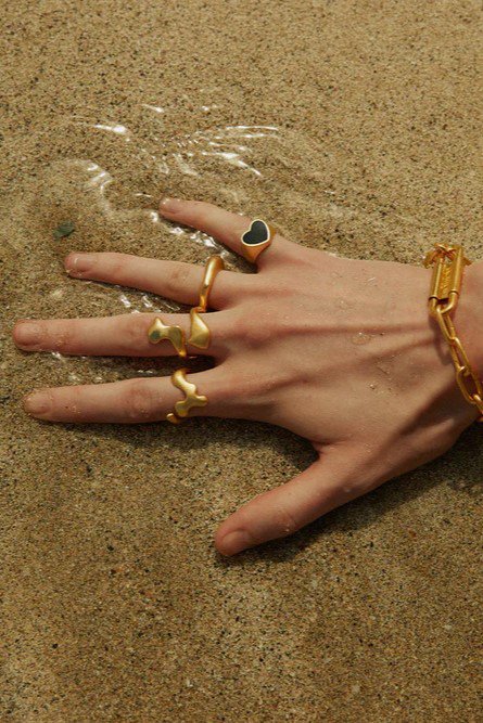 KNOWHOW(ノウハウ)｜Heart リング/ゴールド の通販｜ELLESHOP