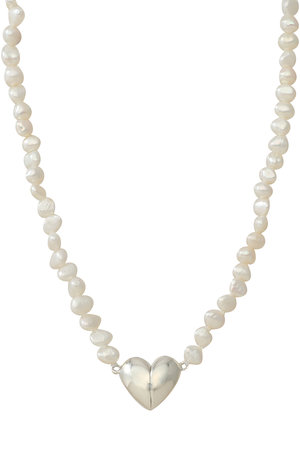 ノウハウ/KNOWHOWのMagnets Heart pearl ネックレス