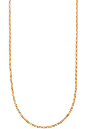 ノウハウ/KNOWHOWのTwist ネックレス ゴールド/Curve 45cm(150200/150201)