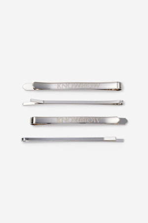 ノウハウ/KNOWHOWのKNOWHOW Logo ヘアピン 4本セット(140300/140303)