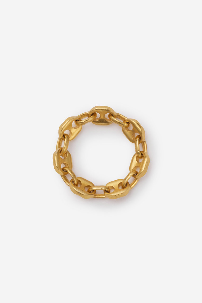 ノウハウ/KNOWHOWのMarina Chain リング(ゴールド/K1418027)