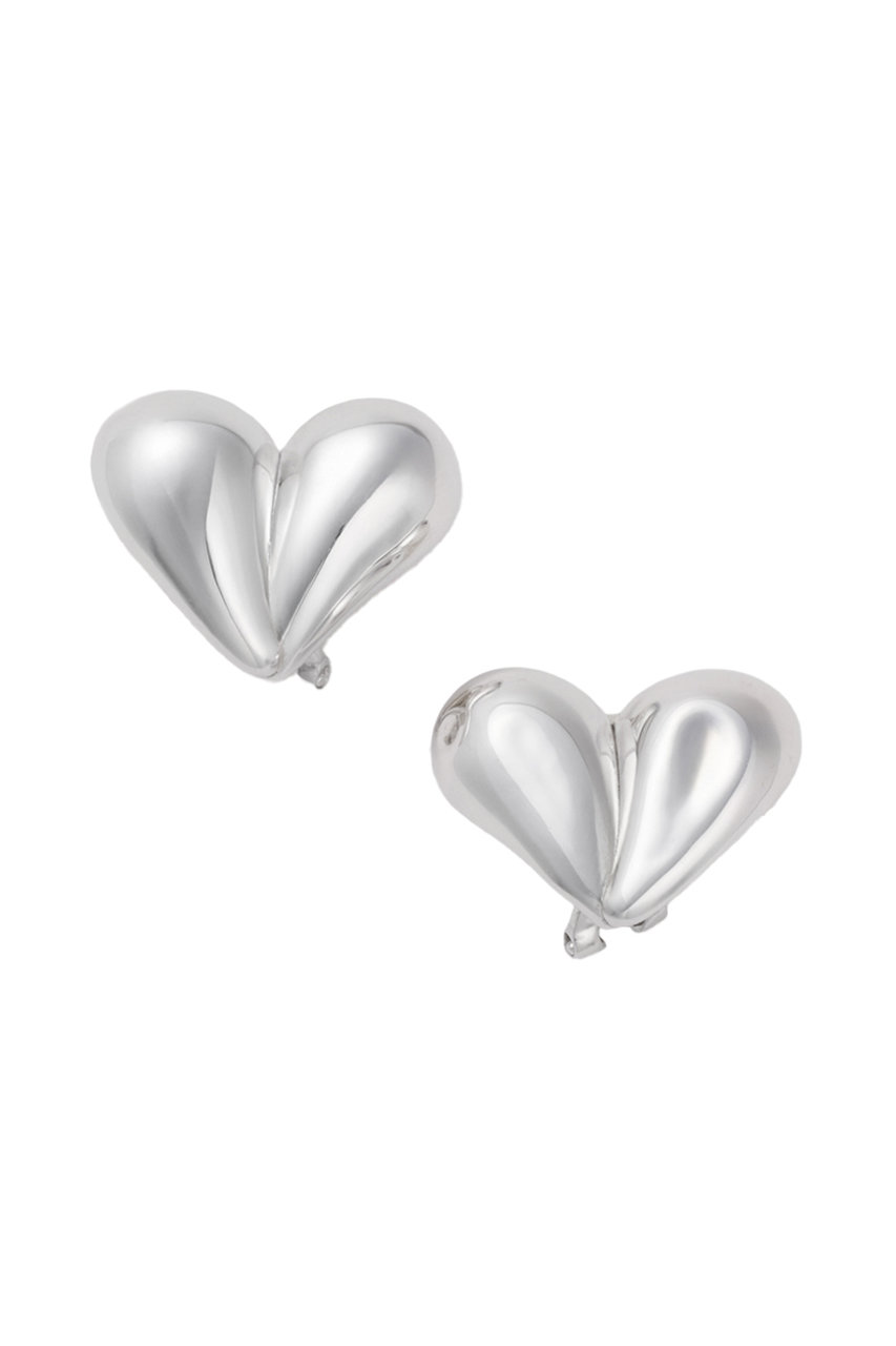 ノウハウ/KNOWHOWの【予約販売】Hollow Heart イヤリング(シルバー/K1411201)