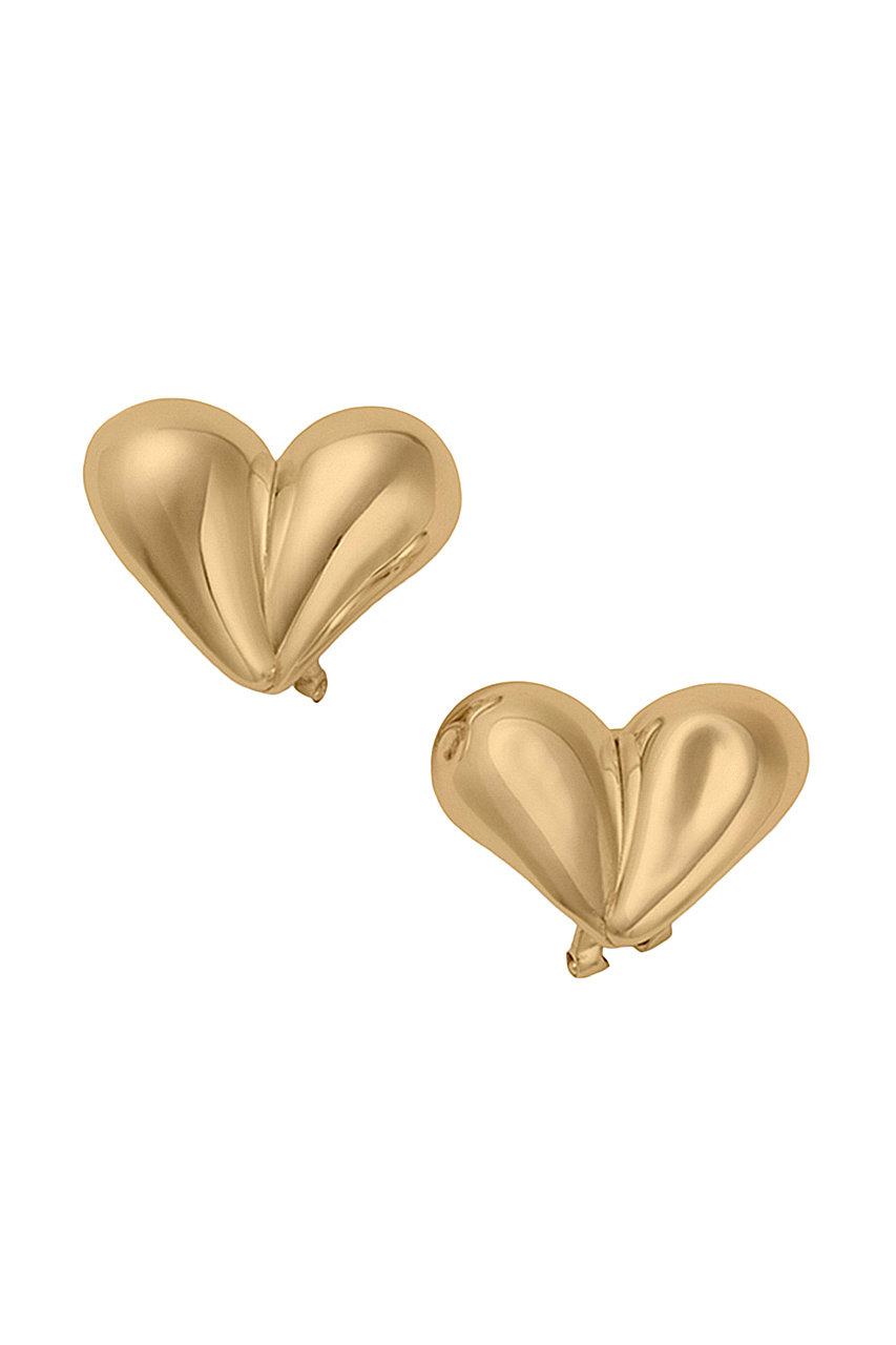 ノウハウ/KNOWHOWの【予約販売】Hollow Heart イヤリング(ゴールド/K1411202)