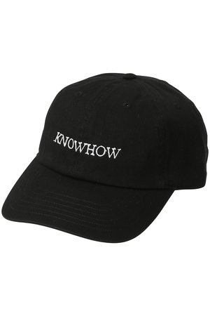 ノウハウ/KNOWHOWのKNOWHOW ロゴ刺しゅう キャップ(140200/140202)