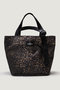 DOUBLE-HANDLE BAG MEDIUM(LEOPARD) バッグズインプログレス/BAGSINPROGRESS レオパード