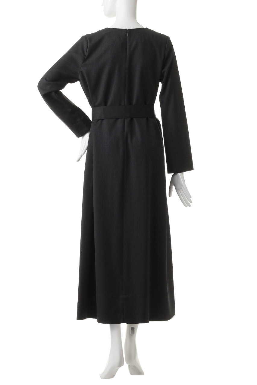 ポステレガント WOOL TWILL DRESS ウールツイル ワンピース