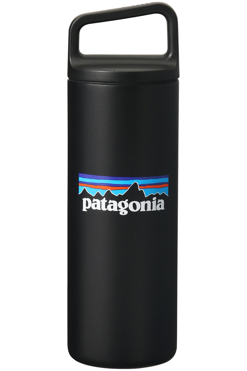 ＜ELLE SHOP＞ patagonia ミアー・16オンス・ワイドマウスボトル・P6（473ミリリットル 真空断熱構造） (BLK F) パタゴニア ELLE SHOP