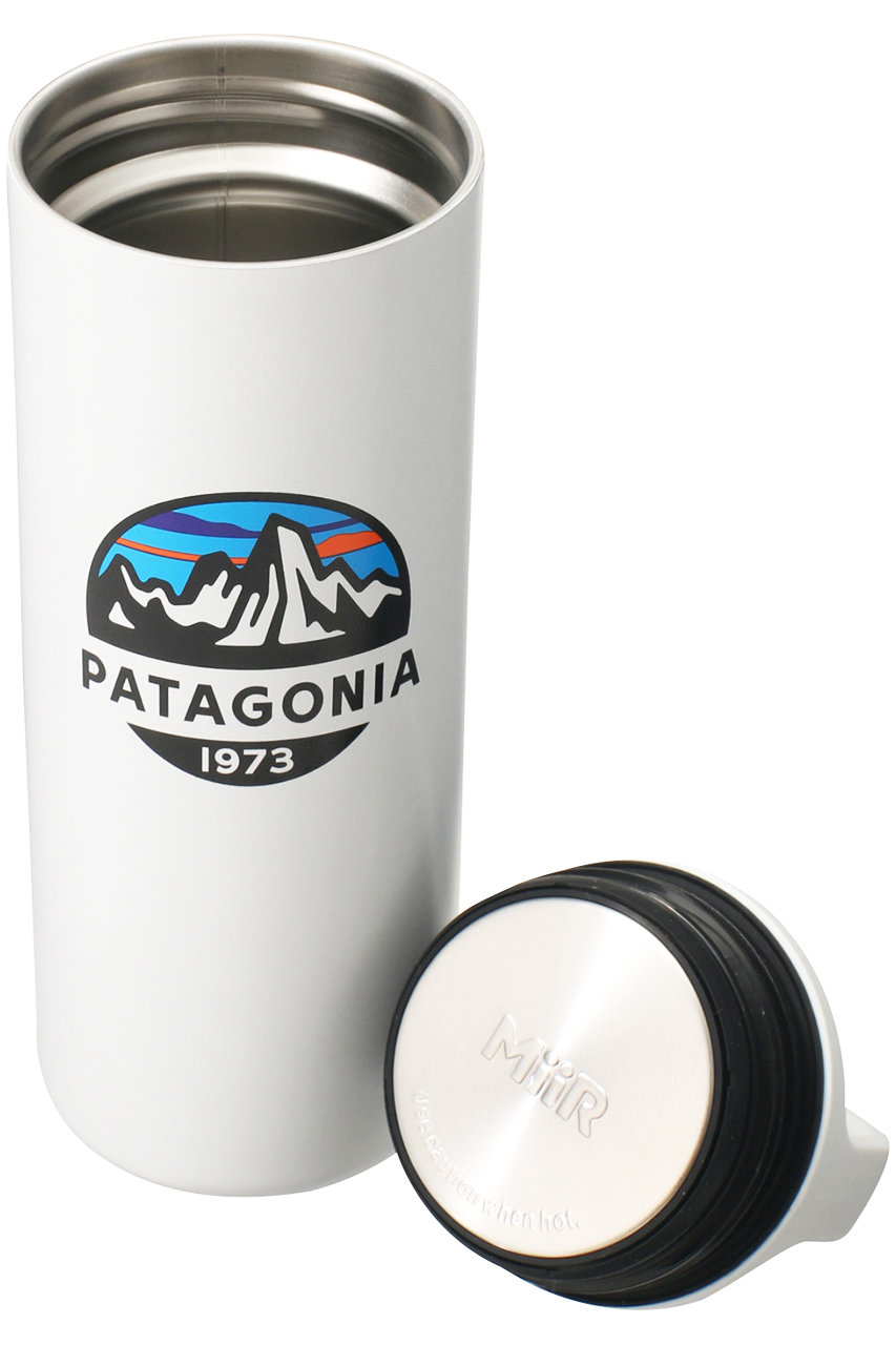 patagonia(パタゴニア)｜ミアー・16オンス・ワイドマウスボトル・フィツロイスコープ（473ミリリットル 真空断熱構造）/WHI  の通販｜ELLESHOP・(エル・ショップ)