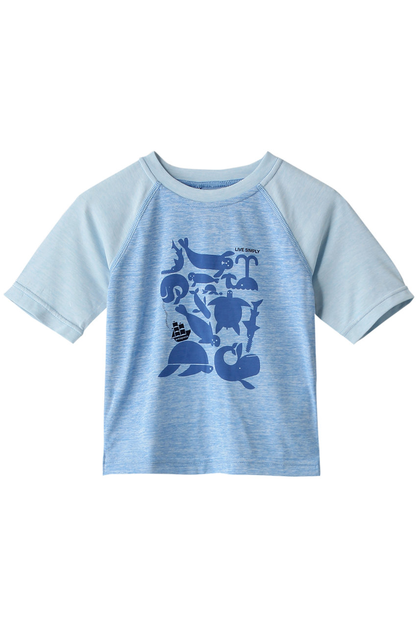 パタゴニア/patagoniaの【BABY&KIDS】キャプリーンクールデイリーTシャツ(LBLA/61265)
