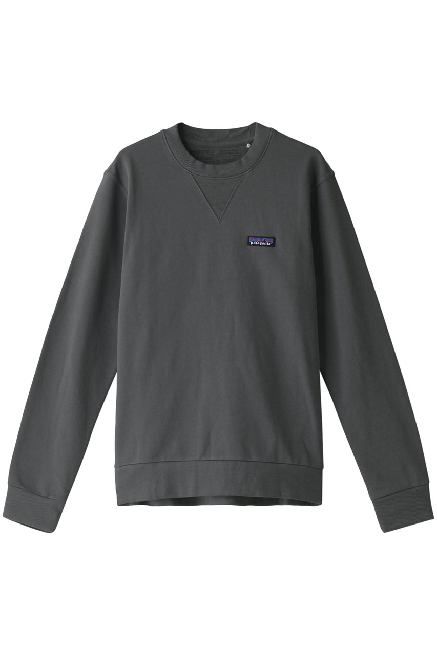 ＜ELLE SHOP＞ patagonia 【MEN】リジェネラティブオーガニックサーティファイドコットンクルーネックスウェットシャツ (Noble Grey XS) パタゴニア ELLE SHOP