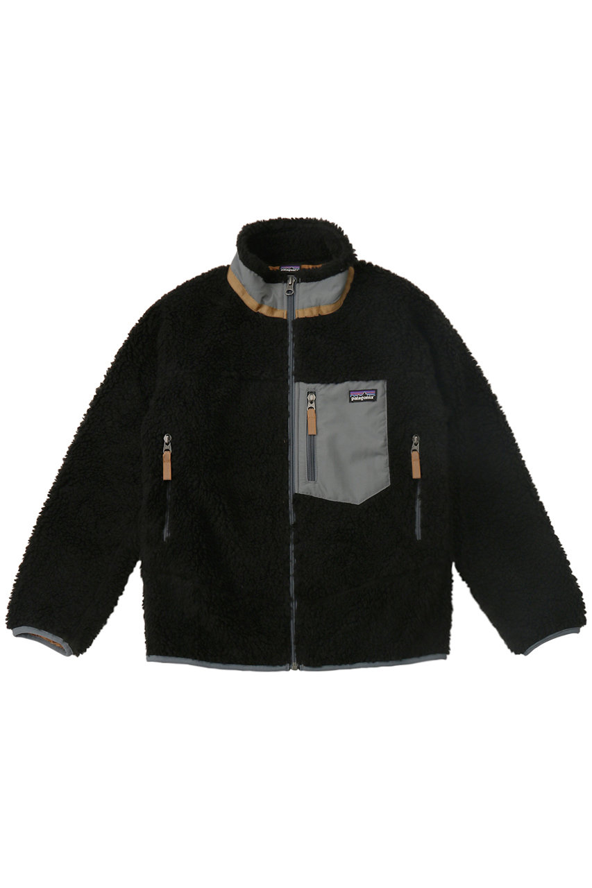 ＜ELLE SHOP＞ patagonia 【KIDS】レトロXジャケット (Black XXL(170)) パタゴニア ELLE SHOP