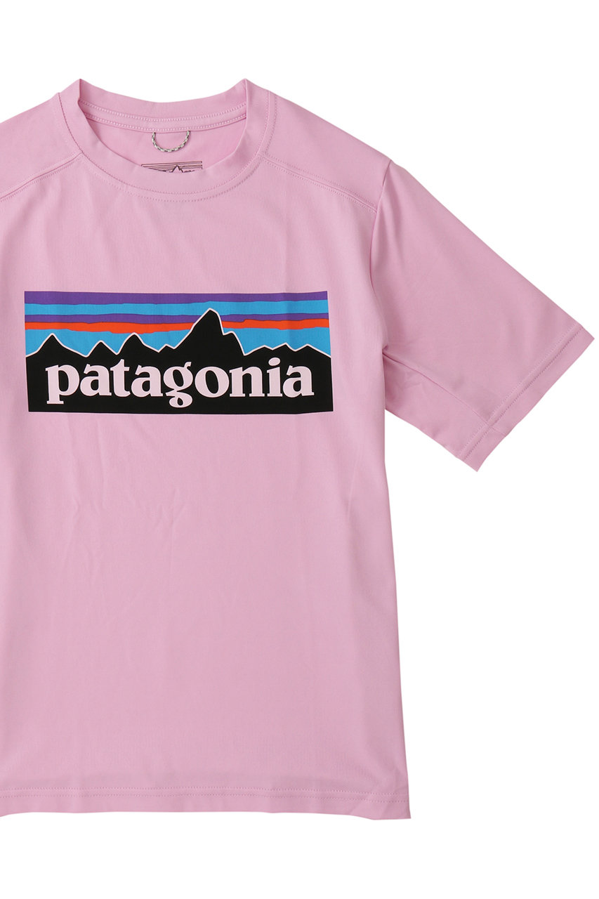 patagonia(パタゴニア)｜【KIDS】キャプリーンシルクウェイトTシャツ/Purple の通販｜ELLESHOP・(エル・ショップ)