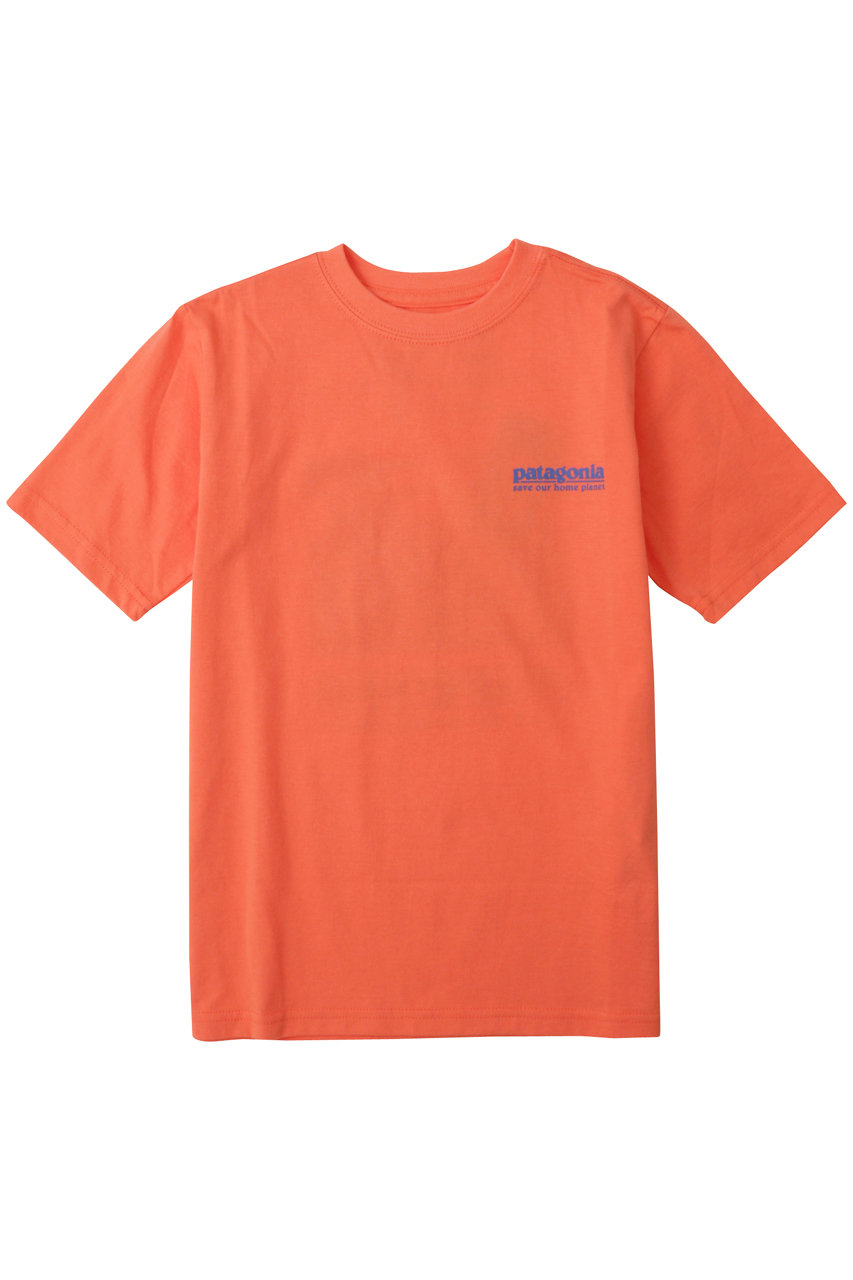 ＜ELLE SHOP＞ patagonia 【KIDS】オーガニックサーティファイドコットングラフィックTシャツ (Pink L(150)) パタゴニア ELLE SHOP