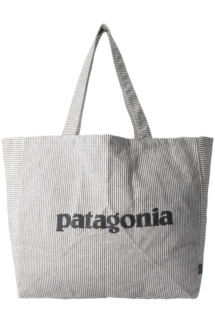 ＜ELLE SHOP＞ patagonia 【UNISEX】リサイクルオーバーサイズトート (Grey ALL) パタゴニア ELLE SHOP