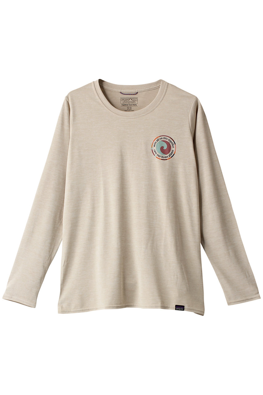 パタゴニア/patagoniaのウィメンズロングスリーブキャプリーンクールデイリーグラフィックシャツ(UFPX/45205)