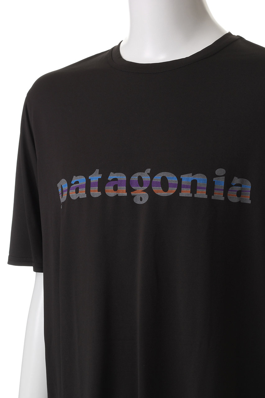 パタゴニア キャプリーン クールデイリー グラフィックシャツ Lサイズ ブラック PATAGONIA (パタゴニア) M's Cap Cool Daily Graphic Shirt