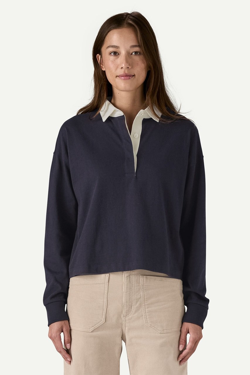 patagonia(パタゴニア)｜【MEN】ロングスリーブラグビーシャツ/SNBE の