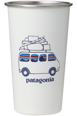 パタゴニア/patagoniaのミアー・ステンレススチール・ショーティ・パイント・カップ - フィツロイサーフバン(180300/180399)