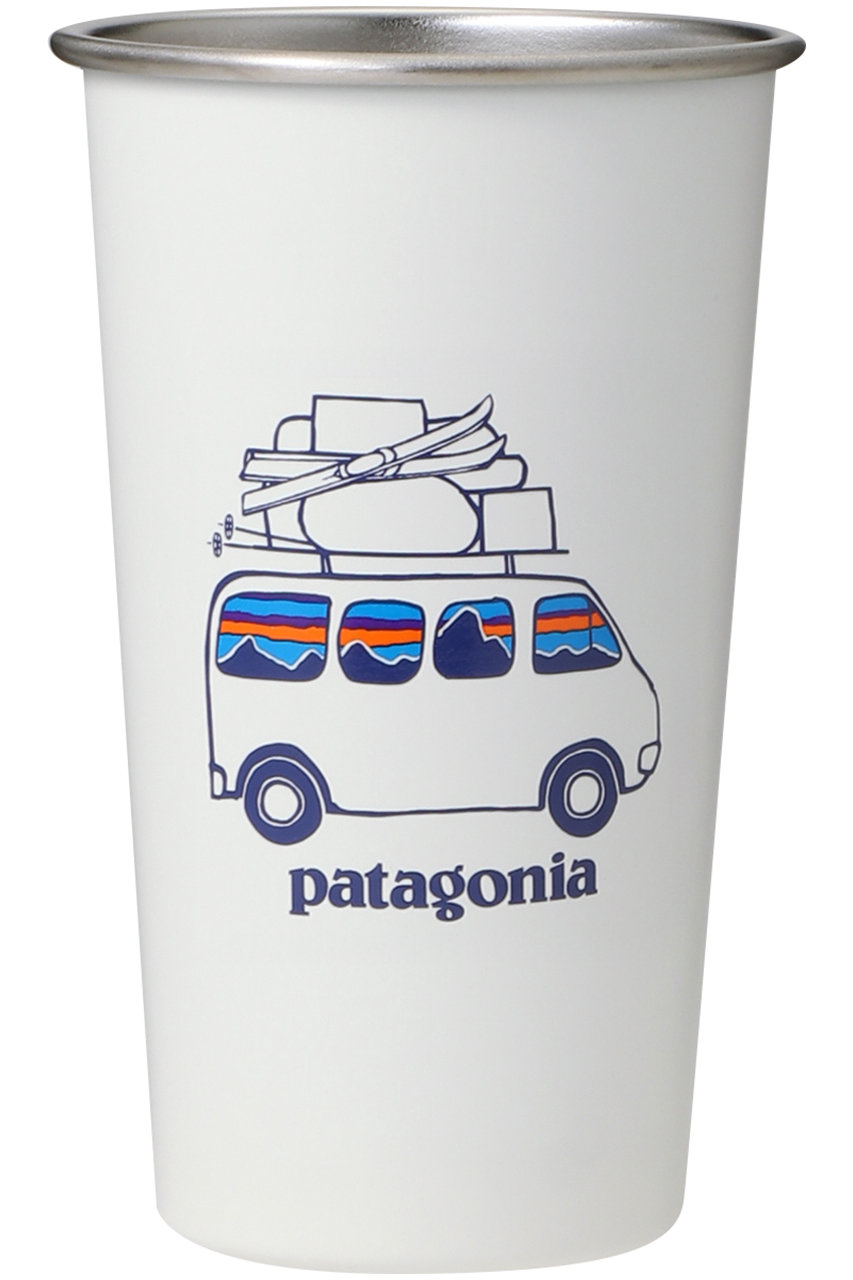 patagonia ミアー・ステンレススチール・ショーティ・パイント・カップ - フィツロイサーフバン (FZVN, N/S) パタゴニア ELLE SHOP
