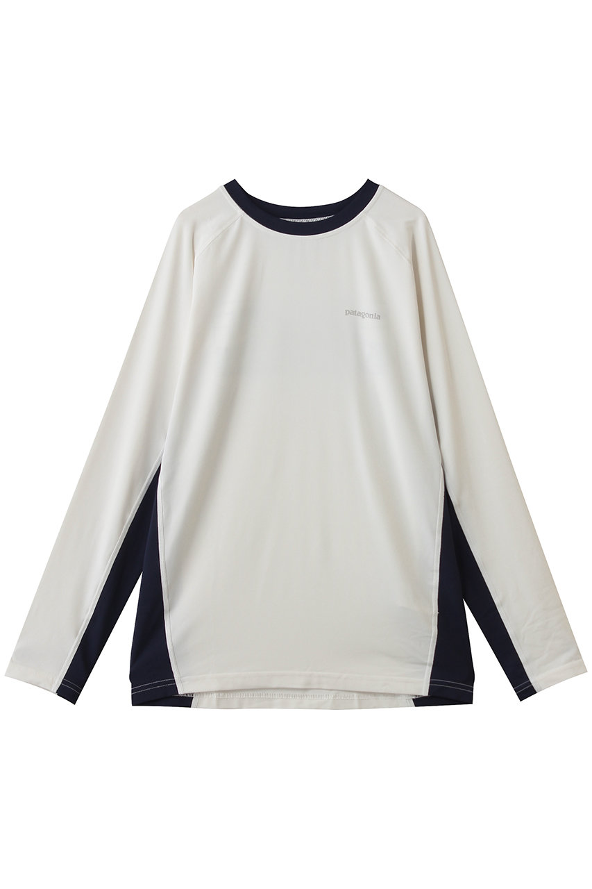 パタゴニア/patagoniaの【KIDS】ロングスリーブ・キャプリーン・シルクウェイト・ラッシュガード(BTWI/66317)