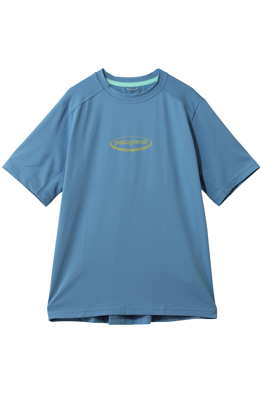 パタゴニア/patagoniaの【KIDS】キャプリーン・シルクウェイト・Tシャツ(OLBL/62381)