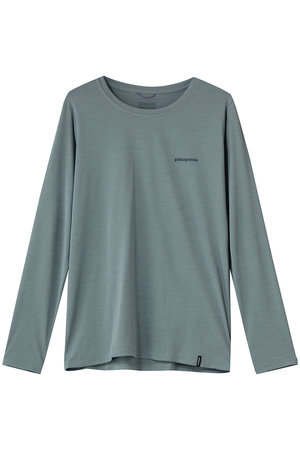 パタゴニア/patagoniaのウィメンズ・ロングスリーブ・キャプリーン・クール・デイリー・シャツ（ボードショーツ・ロゴ）(180100/180102)