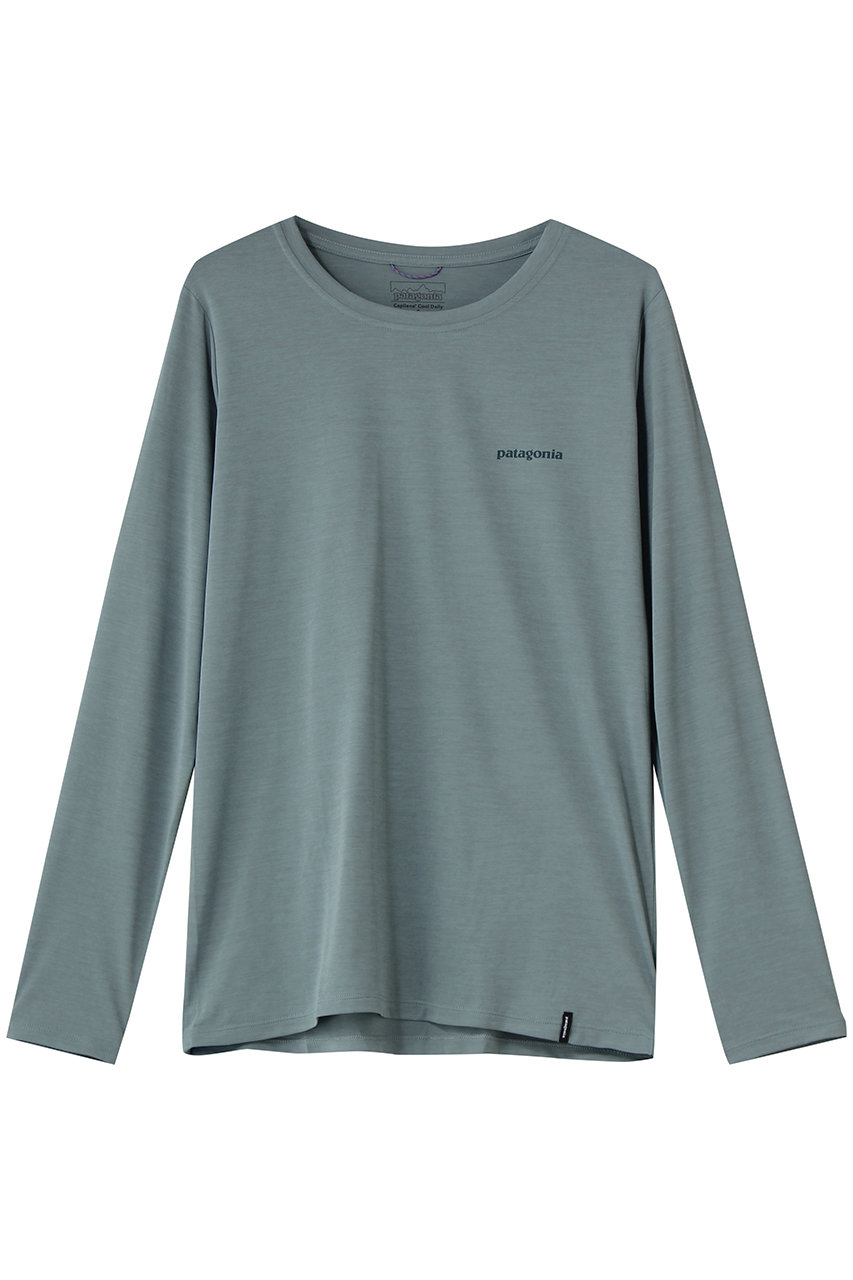パタゴニア/patagoniaのウィメンズ・ロングスリーブ・キャプリーン・クール・デイリー・シャツ（ボードショーツ・ロゴ）(BSLX/45465)