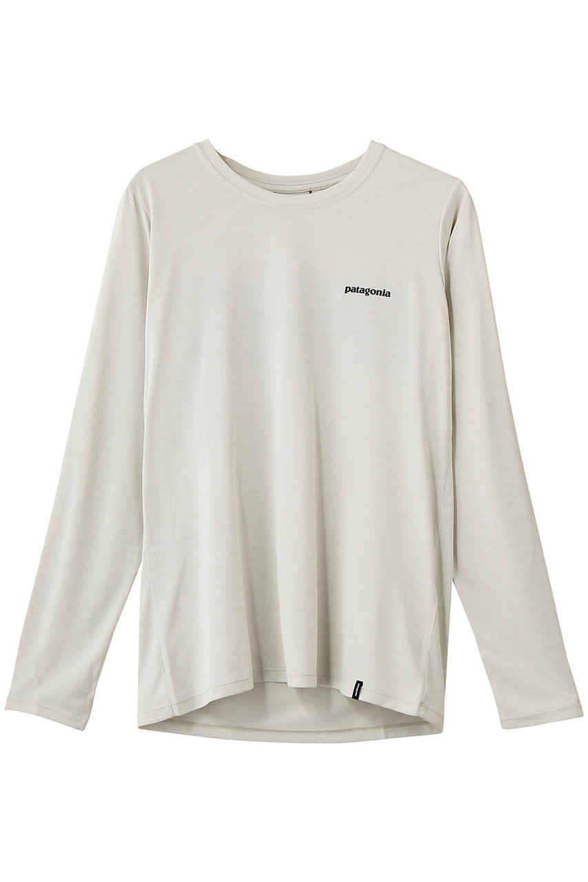 パタゴニア/patagoniaのウィメンズ・ロングスリーブ・キャプリーン・クール・デイリー・シャツ（ボードショーツ・ロゴ）(DYWH/45465)
