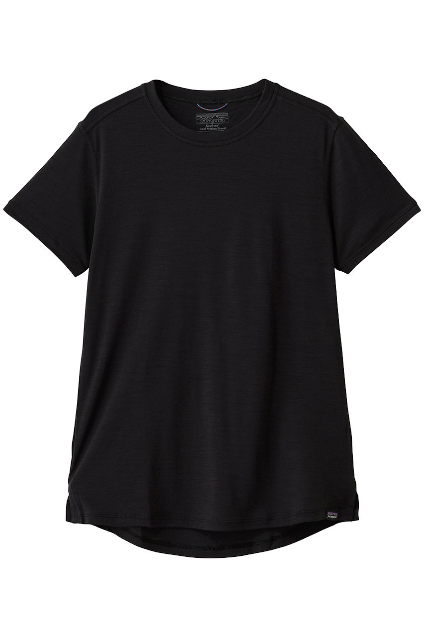 patagonia キャプリーン・クール・メリノ・ブレンド・シャツ (BLK, M) パタゴニア ELLE SHOP