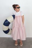 【BABY&KIDS】クチュールドレス ブルー(6Y-11Y) 6Y-11Y