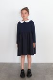 【KIDS】ネイビーセレモニードレス ロイヤルネイビー(8Y-11Y) 8Y-11Y