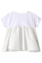 【BABY&KIDS】バレリーナTシャツドレス アミカキッズ/AMICA・kids ホワイト(7M-3Y)
