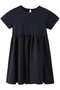 【BABY&KIDS】バレリーナTシャツドレス アミカキッズ/AMICA・kids ロイヤルネイビー(8Y-11Y)
