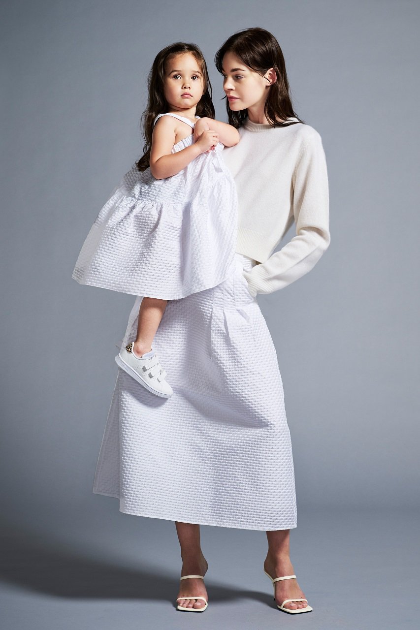 AMICAKids【新品·未使用】AMICA·kids COUTURE BLOUSE＆SKIRT