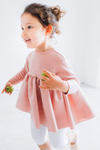 【BABY&KIDS】【定番】バレリーナロングT-ドレス ブラック（9Y-11Y） 9Y-11Y
