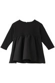 【BABY&KIDS】【定番】バレリーナロングT-ドレス ブラック(9Y-11Y) 9Y-11Y